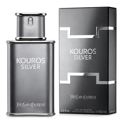 Kouros Silver - Eau de Toilette for Men/pour Homme
